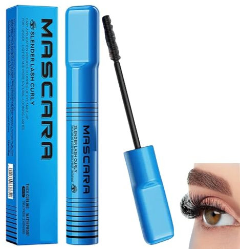 Wasserfester Mascara, Langanhaltende Wimperntusche,natürliche Verlängerung und Verdichtung der Wimpern, wasserfest, schweißfest, wischfest, kein Verklumpen
