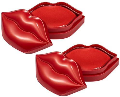 Anneome 40 piezas Labiales Hidratantes de Gel Cuidado Antiedad y Agrietamiento con Extracto de Cereza Cajas para Labios Secos y Sensibles Nutrición Intensiva y Reparación Nocturna