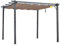 Outsunny Pérgola con Techo Retráctil Pérgola de Aluminio 3x3 m Cenador con Tela de Poliéster Resistente al Agua Anti-UV Pabellón para Jardín Patio Terraza Exterior Marrón y Gris