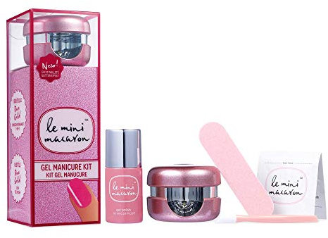 Le Mini Macaron DIY Gel Manicure Kit (Rose Gold)