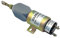 Shut Off Solenoid Diesel Fuel Valve Stop Solenoid for Diesel Engine 24V/eminals: 3