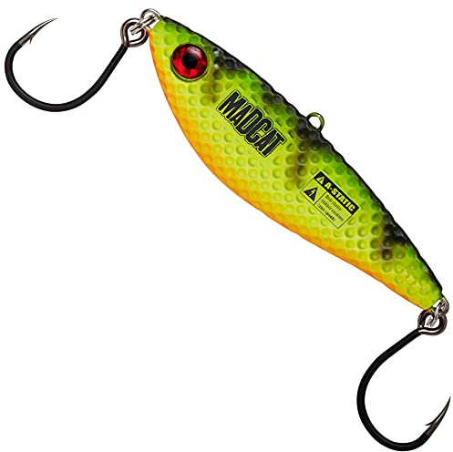 Madcat Vibratix Vertikalköder, Größe/Gewicht/Farbe:12cm / 110g / Firetiger UV