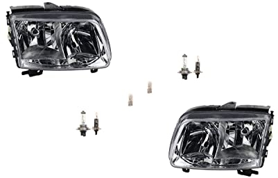 Johns, passend für VW Polo Scheinwerfer 6N ab 10/99-09/01 + Leuchtmit. Set links rechts