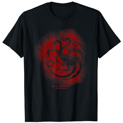 Game of Thrones Targaryen Sprayed Outline Sigil T-Shirt