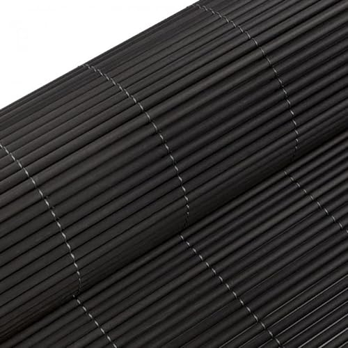 Grindi Balkon Sichtschutz 180x300 cm - PVC Sichtschutzmatte - Sichtschutz Zaun - Sichtschutz Garten, Terrasse - Sonnenschutz Balkon - runden Röhrchen - Zaun Garten - Zaunblende - Zaunverkleidung