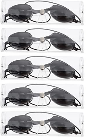FOMIYES Gläser 5st -augen Maske Augenabdeckung Led-licht-augenschutz Augenklappe Mit Infrarotlicht Augenschutzschirm Uv-augenklappe Sicherheits-augenklappe Gewidmet Brille