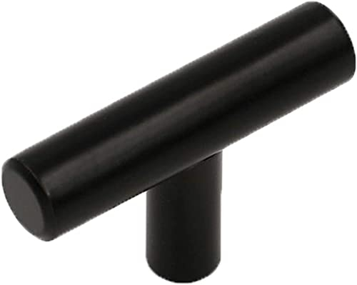 goldenwarm 15 Stück Möbelknöpfe Schwarz Matt Schubladenknopf Schrankknopf Vintage Küchengriffe Schwarz Möbelgriffe Edelstahl Schubladenknopf Kommode Schrankgriffe Schwarz