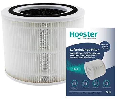 1 Standard-Filter kompatibel mit LEVOIT H13 Core 300 / Core 300s Luftreiniger | HEPA Ersatzfilter gegen Staub Pollen Allergene