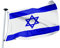 FLAGLY Bandera de Israel, 100 x 150 cm, 115 g/m², peso de la tela, impresa, resistente y resistente a la intemperie, poliéster con ojales (100 x 150 cm, Israel)