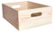 WELL HOME - Caja de almacenaje apilable pino macizo 60x40x15cm