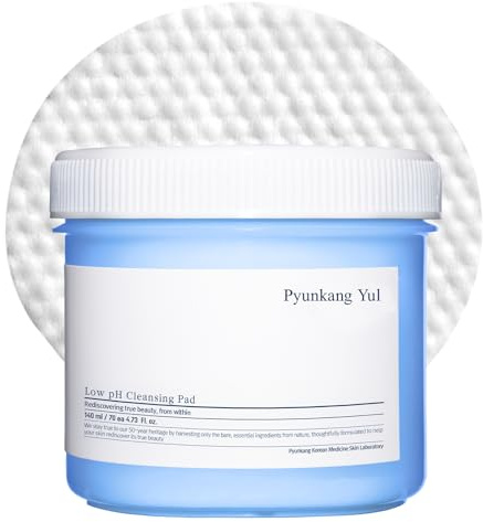 Pyunkang Yul PKY Low pH Cleansing Pad, 140ml 70ea Makeup Cleansing Wipes Hypoallergenic and dermatologist-tested
