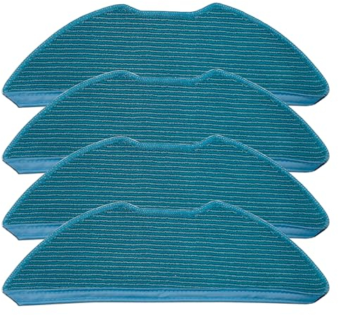 KENSHIRE Lot de 4 serpillères pour aspirateur Philips Robot Homerun série 3000 pour aspirateurs XU3100/01, XU3110/02, X3000/01, XU3000/02, XV1430/00