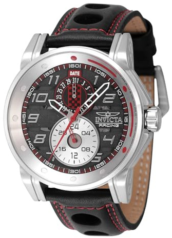 Invicta Racing Edelstahl Herren Quarzuhrwerk - 46mm