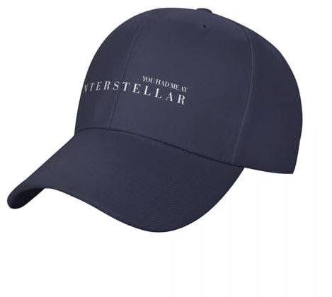 KOSOEII Basecap Du hattest Mich bei Interstellar Baseball Cap Ball Cap Lustige Mütze In Hut Frauen Caps Herren