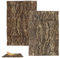 QERUTK Cork Bark - 2-Piece Reptile Decor Bark, Cork Tile Background, Vivarium Background, Cork Sheet, Natural Cork Bark Backdrop, Climbing Bark Habitat Decor for Lizard Chameleon Snake