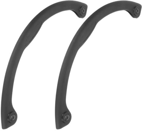 WOONEKY 2stücke Snowboard Kantenschutz Gummipuffer Deck Schutzstreifen Stoßdämpfende Abdeckungen Nose Tail Schutz Klebeband Schiene Deckkantenschutz Longboard Schienenstreifen