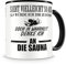 Samunshi® Ich denke an die Sauna Tasse Kaffeetasse Teetasse Kaffeepott Kaffeebecher Becher