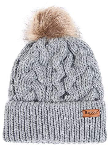 Barbour Penshaw Womens Beanie Grey One Size