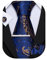 Barry.Wang Herren Seiden-Paisley-Krawatten mit Taschentuch Manschettenknopf Krawattenset Feierliche Hochzeit 3PCS