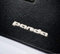 Fiat Panda Hybrid Fußmatten Premium Teppich schwarz mit gesticktem Logo in weiß FCA Original 50290383