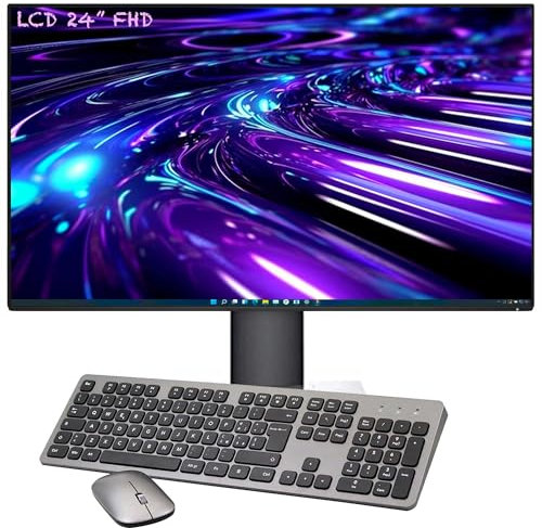 PC All In One fisso Dell OptiPlex 3040 Intel Core I5 6500 16Gb SSD 512Gb Windows 11 Pro Office 2021 Monitor 24″ DVD-R KEY WIFI BTH (Ricondizionato)