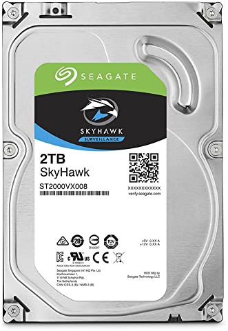 Seagate Skyhawk HDD 2TB CCTV ST2000VX008 Internal Hard Drive