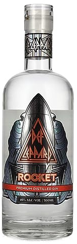 Def Leppard ROCKET Premium Distilled Gin 40% Vol. 0,7l
