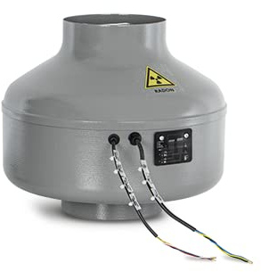CA-RM 125 ES Extractor VORTICE para mitigación de gas Radón de bajo consumo