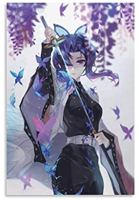 Shinobu Fondo De Pantalla Poster Dekorative Gemälde Leinwand Wandposter und Kunstbild Druck Moderne Familienschlafzimmer Dekor Poster 40 x 60 cm Shinobu Fondo de Pantalla Poster Shinobu Fondo De