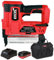 Excel EXL592B 18V Cordless 2nd Fix Nailer with 1 x 2.0Ah Battery Charger & Bag - Firing Speed 60Nails/min - 18ga Staple Size - LED Worklight - Depth Adjustment Wheel