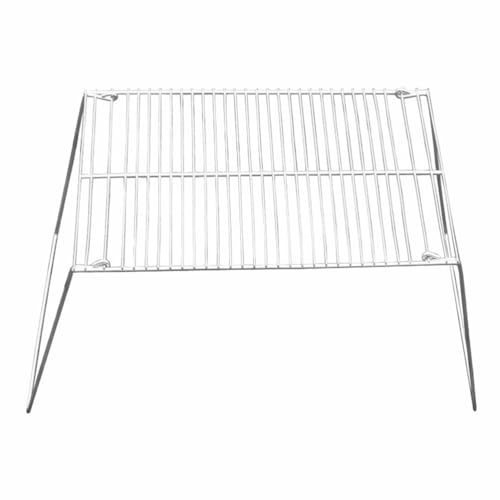 Yardwe Acciaio Inossidabile Griglia Per Barbecue a Carbone Griglia Rialzata Griglia Da Campeggio Griglia Della Griglia Stufa a Legna Per Barbecue Tavolo Portatile Attrezzi Da Barbecue