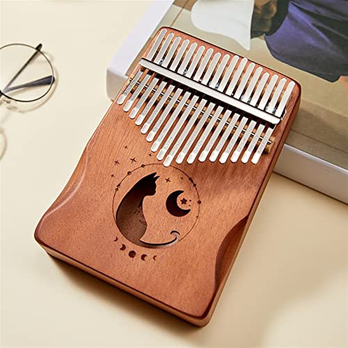 Kalimba 17 Tasten Kalimba Daumenklavier Mahagoni Musikinstrumente (Color : D)