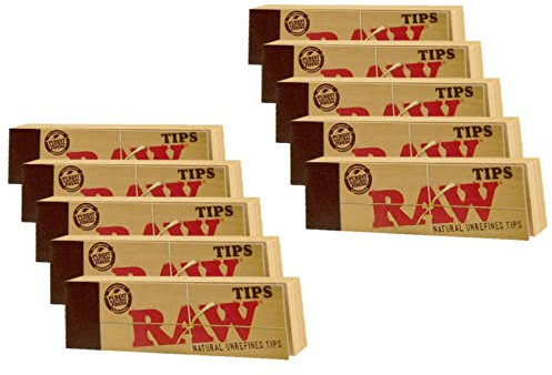 Pack de 10 Paquetes de Tips Raw Original Classic
