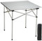 VEVOR Klapptisch Campingtisch 705 x 700 x 700 mm, Zusammenklappbarer Gartentisch Balkontisch Mehrzwecktisch 30 kg Belastbar Aluminiumlegierung Camping Tisch Falttisch Hochtemperaturbeständig Tragbar
