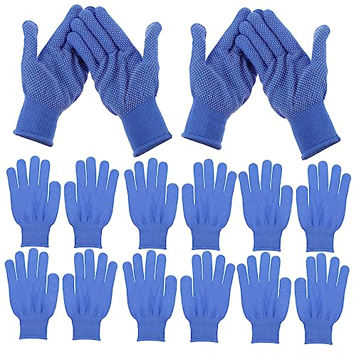 OSALADI 10 Paar Gartenhandschuhe Atmungsaktive Pflanzhandschuhe Stichfeste Arbeitshandschuhe für Damen