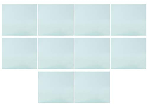 10-teilige Ersatzlinse für Schweißhelme, Transparente Schutzplatte, Zum Schweißen der äußeren oder Inneren Schutzfolie der Abdeckung