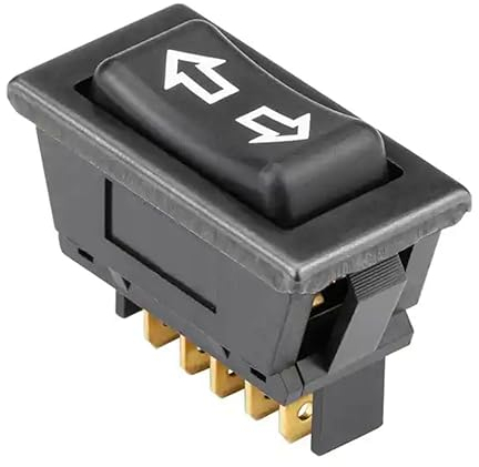 Universal Kfz-Wipp-Taster für elektrische Fensterheber 12V/20A, 5-polig, ASW-01