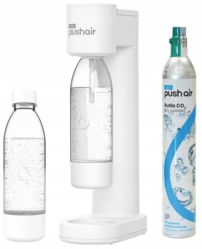 dafi PUSHAIR Water Saturator White Siphon CO2 Cartridge 0.7 Bottle