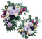 Fiita 2 Stück Künstliche Pfingstrosen-Blumen, Girlande, Hochzeitsbogen, Blumen-Set, Pfingstrosen, Girlande, Tafelaufsätze, Blumenarrangement für Hochzeit, Party, Zeremonie, Empfang, Dekoration ﻿
