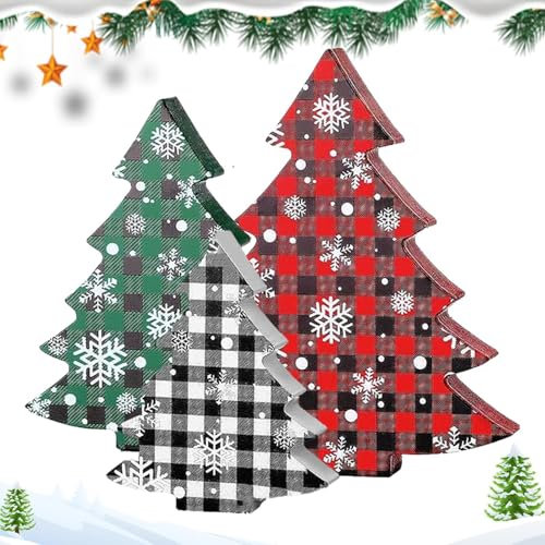 Decorazione Albero Di Natale In Legno - Alberi Di Natale In Legno | Centri Tavolo Rustici, Segni Da Tavolo In Legno, Accessori Per Feste Di Natale, Scrivania, Albero Di Natale, Decorac