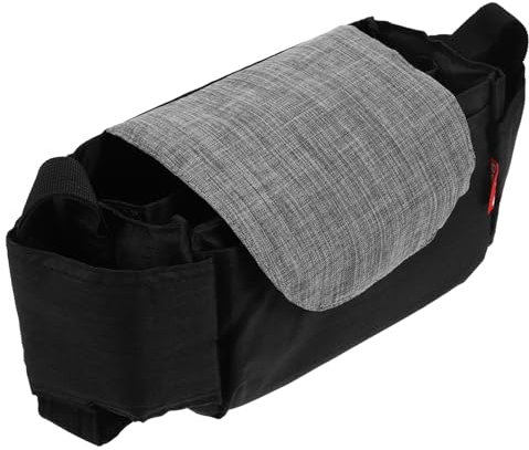 KOMBIUDA Stilvolle Babytasche Getränkehalter Großer Kinderwagen-organizer für Windeln Spielzeug und Wichtige Reiseutensilien