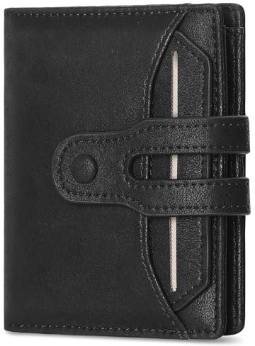 SENDEFN Portefeuille Homme Porte Monnaie Homme avec Blocage RFID Porte Feuille pour Homme avec 13 Porte Carte Crédit Poche à Monnaie Portefeuille Homme Cuir