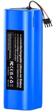 Vacuum Cleaner 14.4V 6000mAh Battery. Compatible For Laresar L6 Pro Vacuum Cleaners