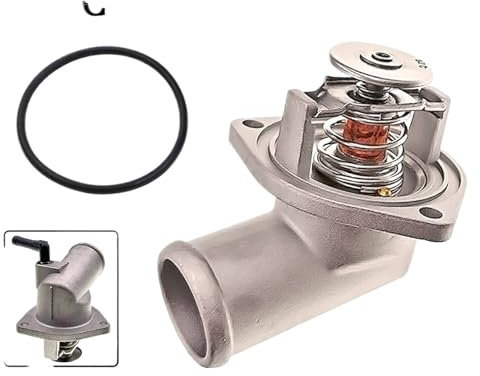 Termostato per auto Termostato del liquido di raffreddamento 95517668 1338331 90573326/Adatto for Vauxhall ASTRA G Mk4 1.4 1.6 e ZAFIRA A 1.6- X 16 XEL;Z 16 XE Termostato