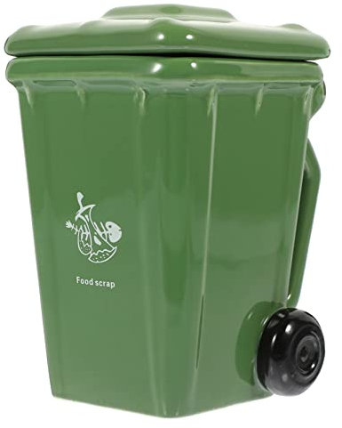 Ipetboom Trash Bin Water Mug Funny Drink Cup for Women Household Daily Use Multi-Function Tea Cup Lid Office Home Supply Convenient Handheld