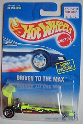 HOT WHEELS NEON YELLOW DRIVEN TO THE MAX #245 5SPOKE