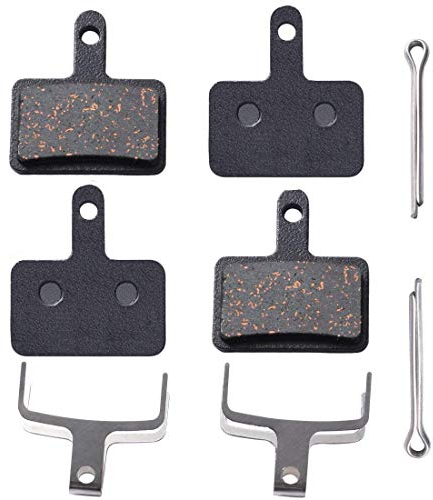 Best Tek Fahrrad bremsbeläge, Scheiben bremsbeläge für Shimano M315 M355 M515 M525 C501 C601 M375 M395 und Ersatzteil Gleiche Desgin Fahrradscheibenbremsbeläge (2 Paare)