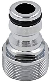 SpiceFlow Hahnadapter | M24 x 1 AG Gardena kompatibel | Chrom/Messing