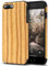 Tasikar Cover iPhone 8 Plus/Cover iPhone 7 Plus Custodia Ibrida in Legno e TPU Compatibile con iPhone 7 Plus / 8 Plus (Teak)