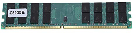 Yunir DDR2 4 GB di Memoria ad Alta capacità 240PIN PC2-5300 667 MHz Modulo di Memoria ad Alta frequenza per Computer Desktop